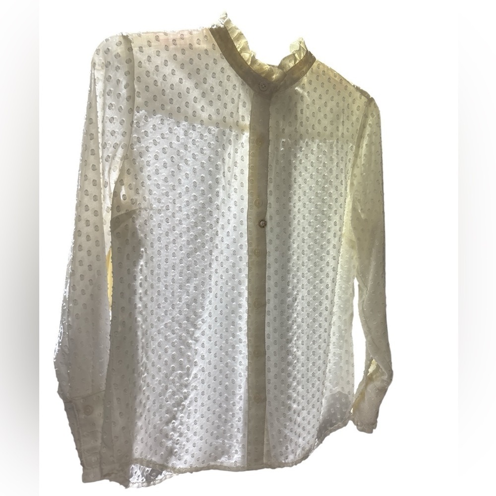 Banana Republic White Blouse
